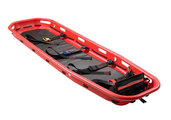 Redningsbåre med belter og fotplate CARAPACE