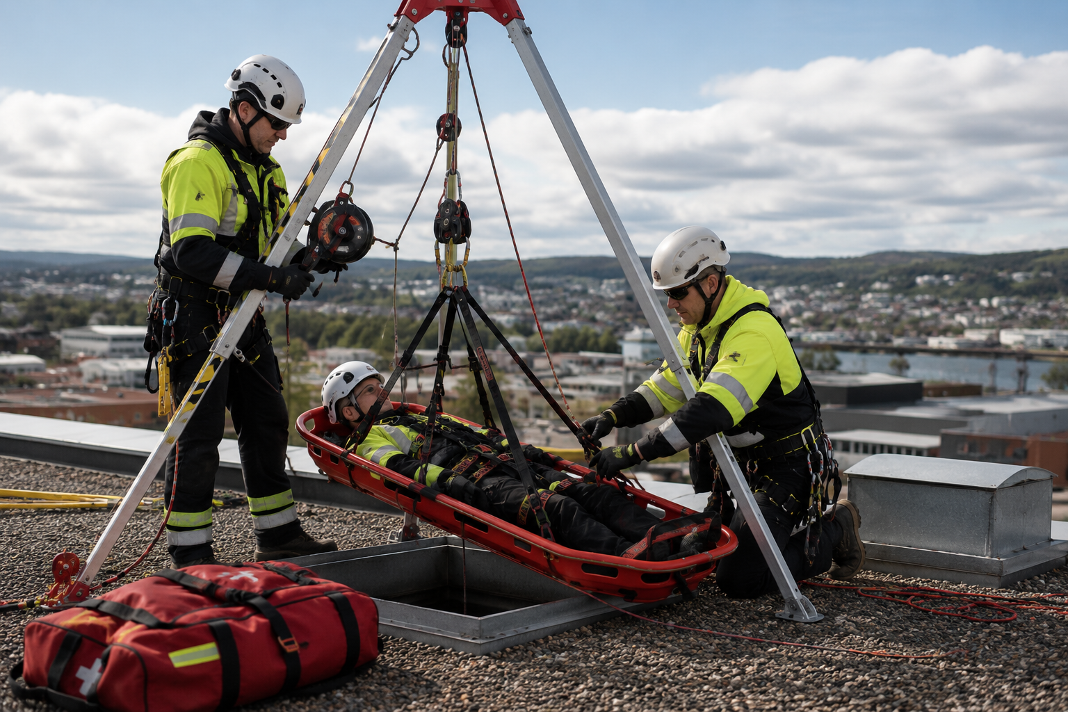 redningsplan ved arbeid i høyden