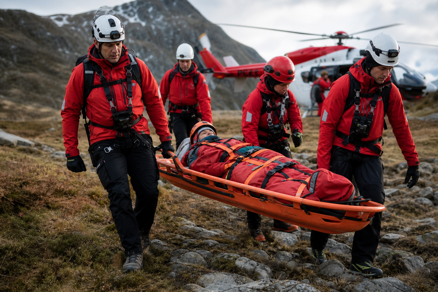 Redningsbåre som del av en helhetlig beredskap